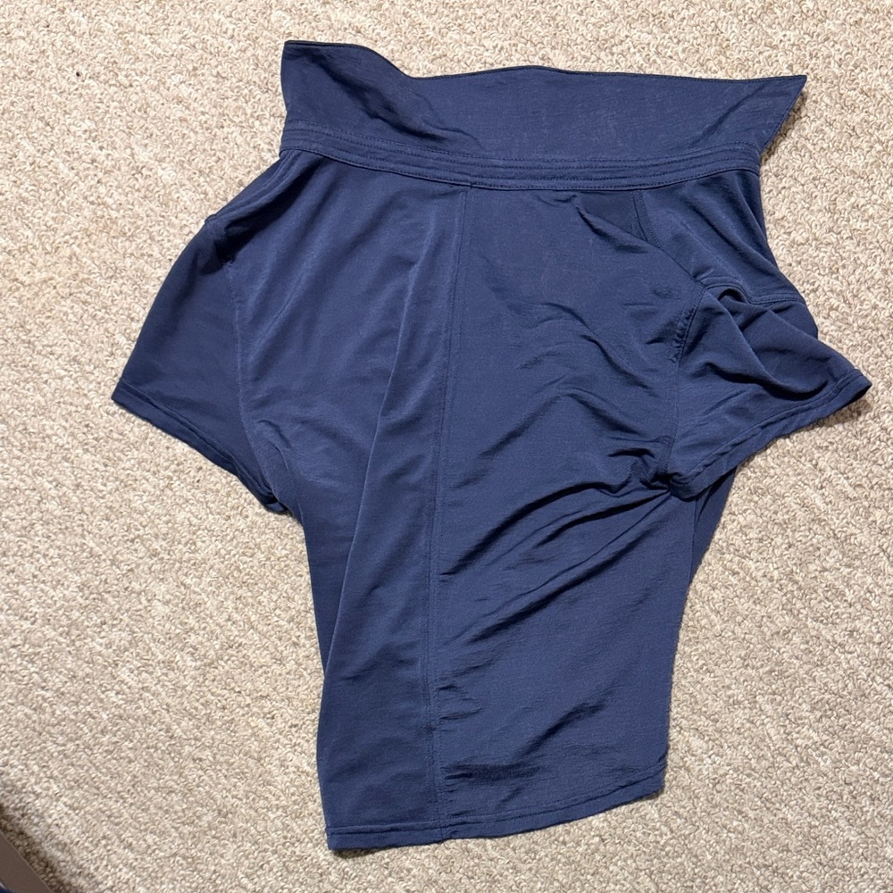 Free People Movement Navy Shirt